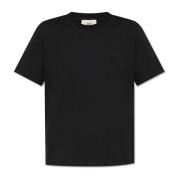 T-shirt met logo Ami Paris , Black , Dames