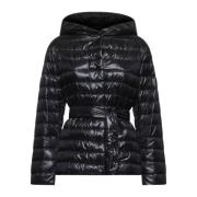 Zwarte Gewatteerde Jas Herno , Black , Dames