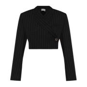 Blazer 'Utopia' Sportmax , Black , Dames