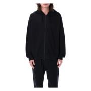 Zwarte Gebreide Hoodie met Rits Ss25 Y-3 , Black , Heren