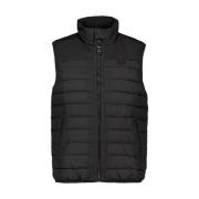 Gewatteerde Bodywarmer Airforce , Black , Heren