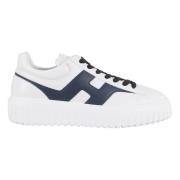 Gestreepte Veterschoenen Hogan , White , Heren