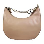 Beige Handtas met Afneembare Schouderband Twinset , Beige , Dames