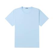 Schaar Tee Korte Mouw T-shirt Denham The Jeanmaker , Blue , Heren