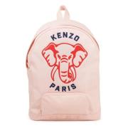 Olifant Geborduurde Kinderen Rugzak Roze Kenzo , Pink , Heren