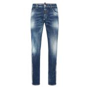 Stijlvolle Denim Jeans Philipp Plein , Blue , Heren