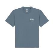 Rally Short Sleeve Tee Stormy Weather Dickies , Blue , Heren