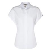 Witte Top voor Vrouwen Herno , White , Dames