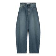 Boyfriend Jeans Alaïa , Blue , Dames