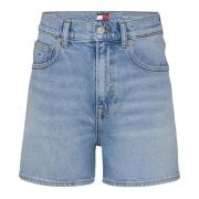 Dames Shorts Collectie Tommy Jeans , Blue , Dames