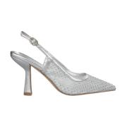 Sprankelende Mesh Hakken Schoen Alma EN Pena , Gray , Dames