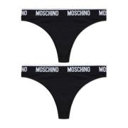 Twee-pack snaren Moschino , Black , Dames