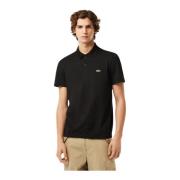 Iconisch Heren Zwart Poloshirt Lacoste , Black , Heren