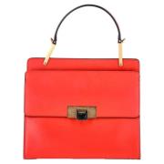 Pre-owned Leather totes Balenciaga Vintage , Red , Dames