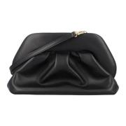 Zwarte Handtas Tia Clutch THEMOIRè , Black , Dames