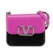 Pre-owned Leather handbags Valentino Vintage , Multicolor , Dames