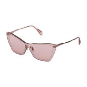 Pl9369 unglae Cateye tyle Police , Pink , Dames