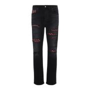 Zwarte Jeans voor Mannen Amiri , Black , Heren