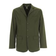 Groene waterafstotende blazer met klepzakken People of Shibuya , Green...