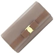 Pre-owned Leather wallets Salvatore Ferragamo Pre-owned , Brown , Dame...