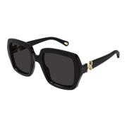 Ch0301S 001 Sunglasses Chloé , Black , Dames