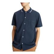 Klassiek en modern herenpoloshirt GAS , Blue , Heren