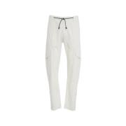 Witte Katoenen Broek Stijlvol Model Transit , White , Heren