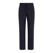 Blauwe Navy Chino's Stijlvolle Herenbroek Emporio Armani , Blue , Here...