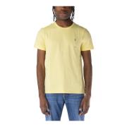 Geborduurd T-shirt met korte mouwen en ronde hals Polo Ralph Lauren , ...