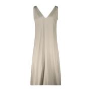 Satin Jurk Maeva Drykorn , Beige , Dames