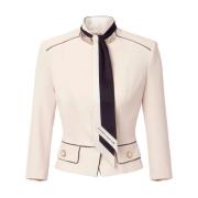 Elegante buitenkleding jas Elisabetta Franchi , Pink , Dames