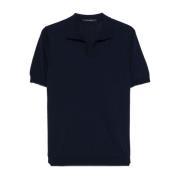 T-shirts en Polos Blauw Tagliatore , Blue , Heren