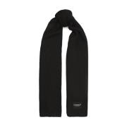 Zwarte Sjaal Stijlvolle Winter Accessoire Dondup , Black , Heren