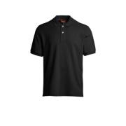 Zwarte Gangapuma Polo Shirt Parajumpers , Black , Heren