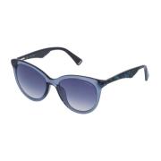 Blauwe CatEye zonnebril voor vrouwen Police , Blue , Dames