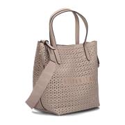 Taupe Dames Handtassen Bv253972 Hispanitas , Beige , Dames