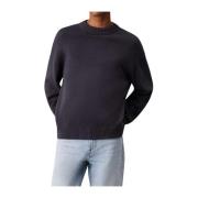 Ebony Sweater Collectie Calvin Klein Jeans , Black , Heren