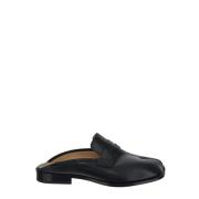 Leren Sabot Schoen Maison Margiela , Black , Heren