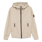 Beige Winterjassen voor Mannen Stone Island , Beige , Heren