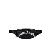 Gebogen Logo Heuptas Riemtas Palm Angels , Black , Heren