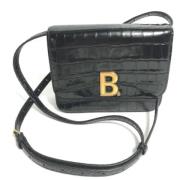 Pre-owned Leather balenciaga-bags Balenciaga Vintage , Black , Dames