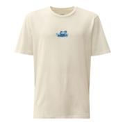 Grafisch T-shirt met potloodeffect C.p. Company , White , Heren