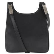 Pre-owned Leather shoulder-bags Salvatore Ferragamo Pre-owned , Black ...