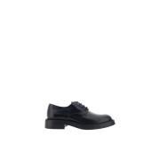 Lakleren veterschoenen met antislip hak Tod's , Black , Heren