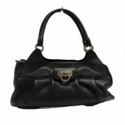 Pre-owned Leather handbags Salvatore Ferragamo Pre-owned , Black , Dam...