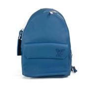 Pre-owned Leather louis-vuitton-bags Louis Vuitton Vintage , Blue , Da...