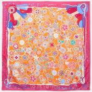 Pre-owned Silk scarves Louis Vuitton Vintage , Multicolor , Dames