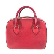 Pre-owned Leather louis-vuitton-bags Louis Vuitton Vintage , Red , Dam...