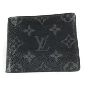 Pre-owned Cotton wallets Louis Vuitton Vintage , Black , Dames