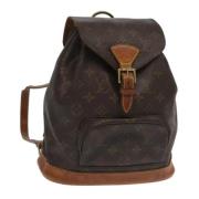 Pre-owned Canvas shoulder-bags Louis Vuitton Vintage , Brown , Dames